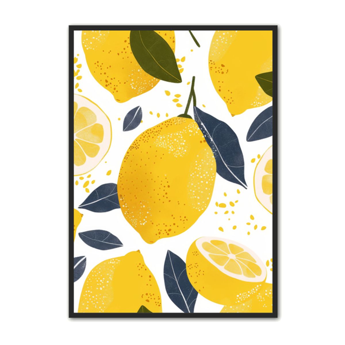 Frugt Plakat 54 - Citroner