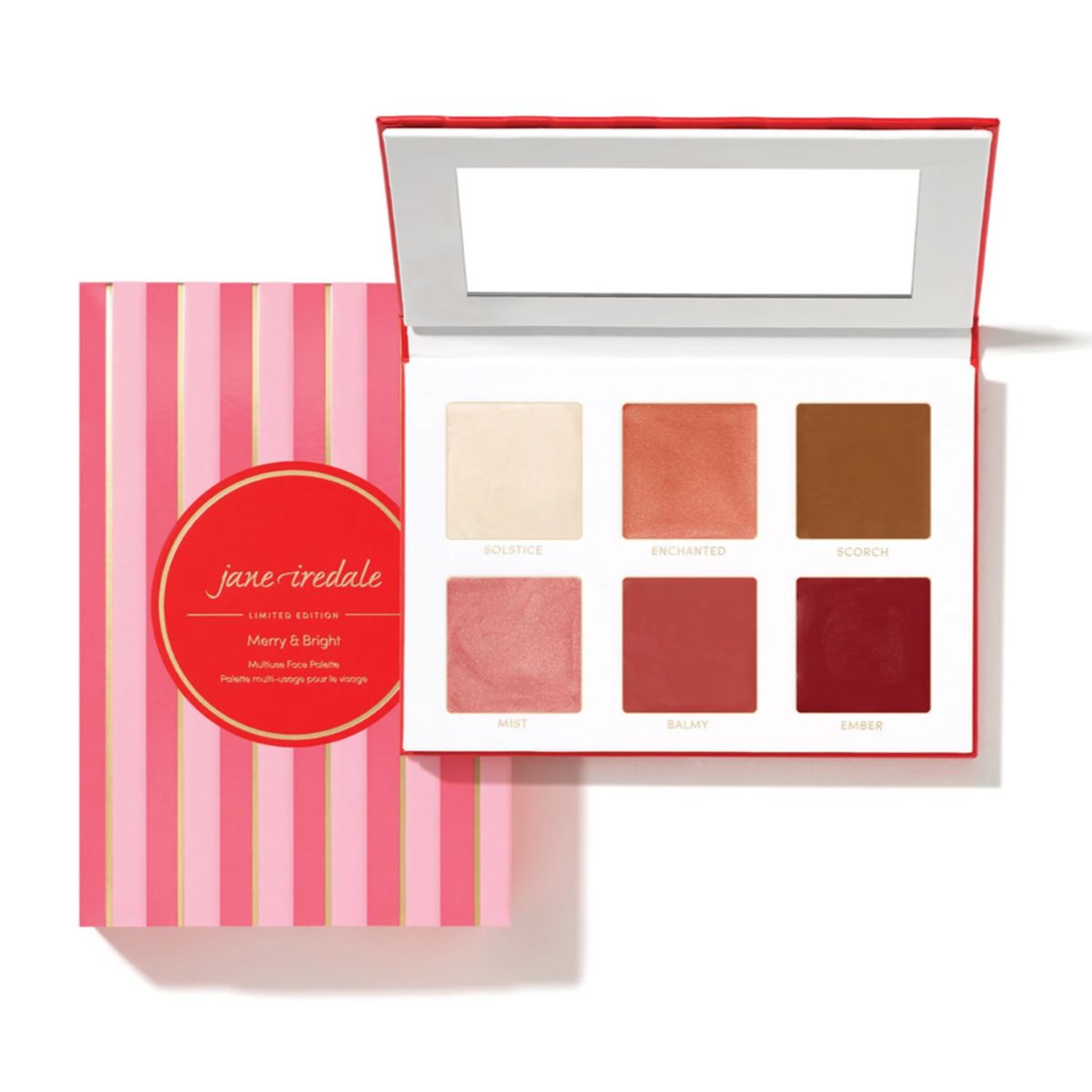 Jane Iredale Gaveæske Merry & Bright Face Palette