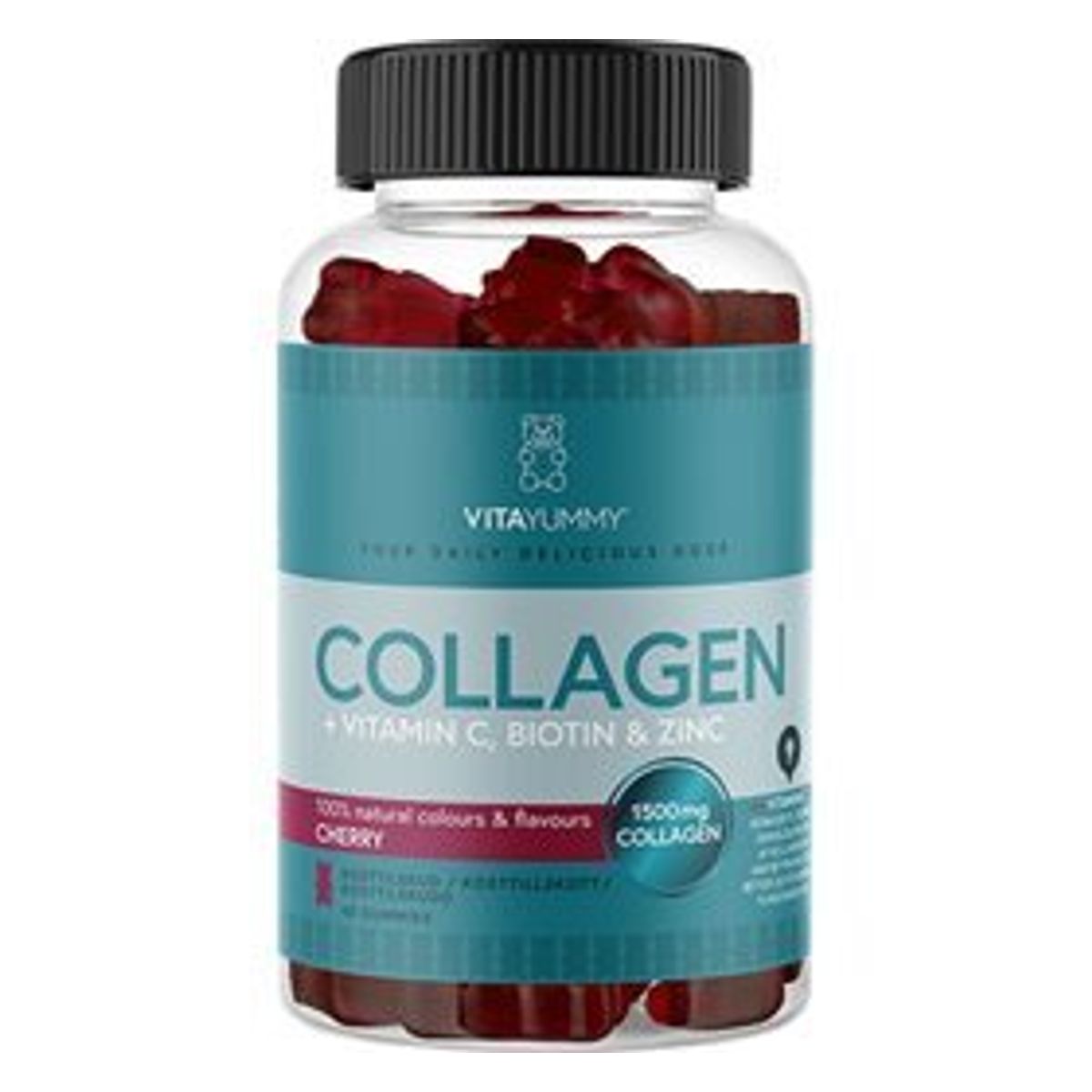 Vitayummy Collagen (Cherry) - 60 stk.