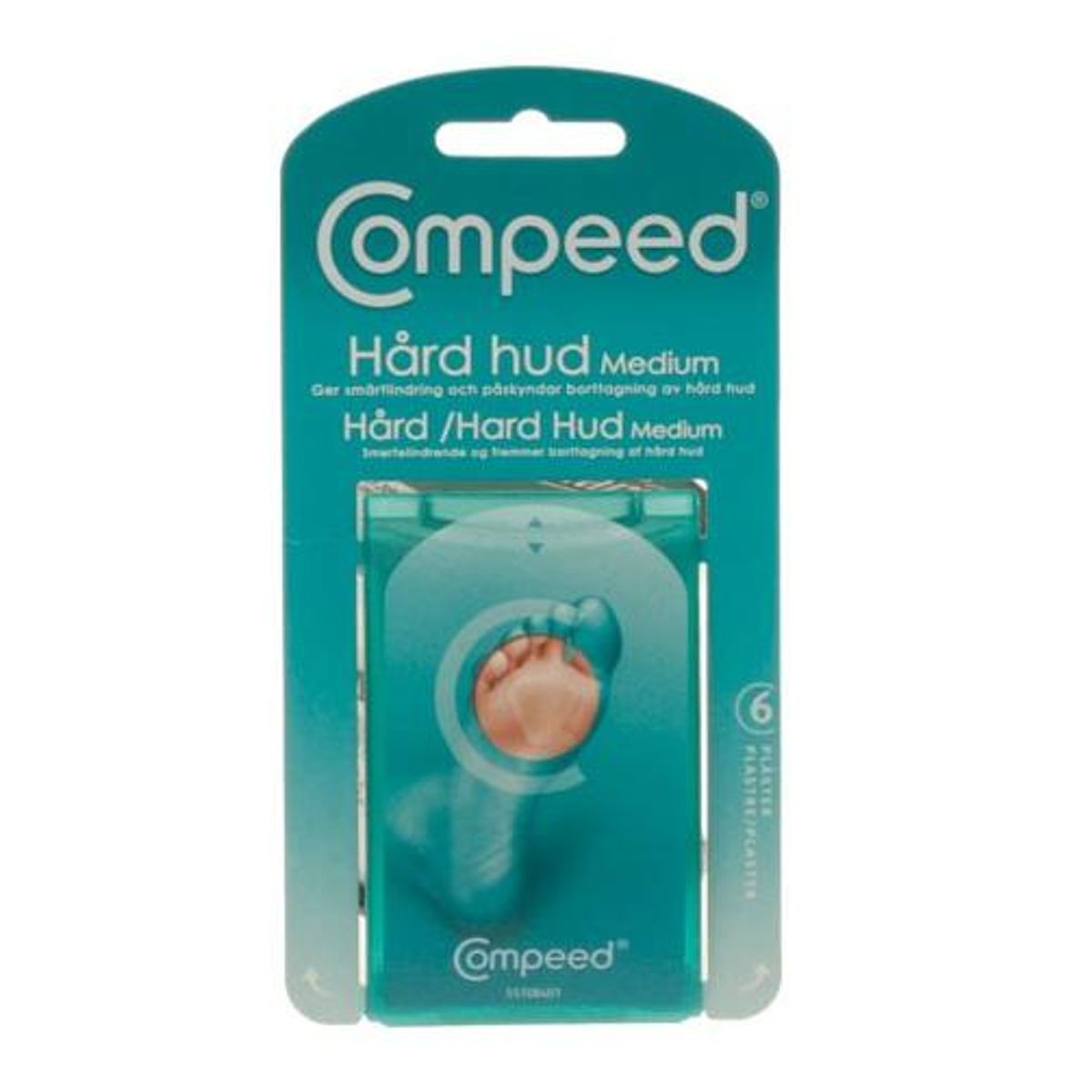 Compeed hår hud plaster medium.