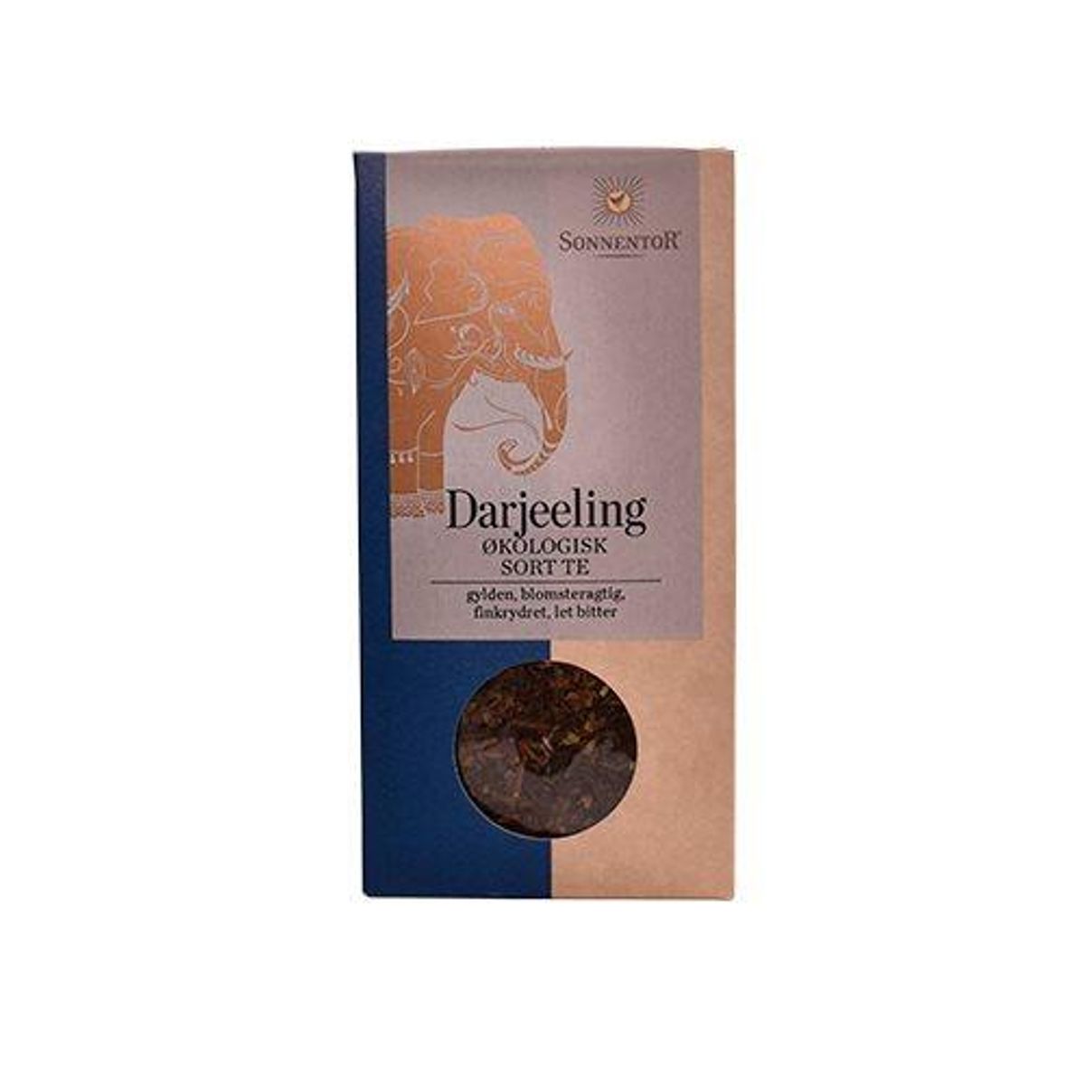 Sonnentor Darjeeling sort te Ø, 100g.