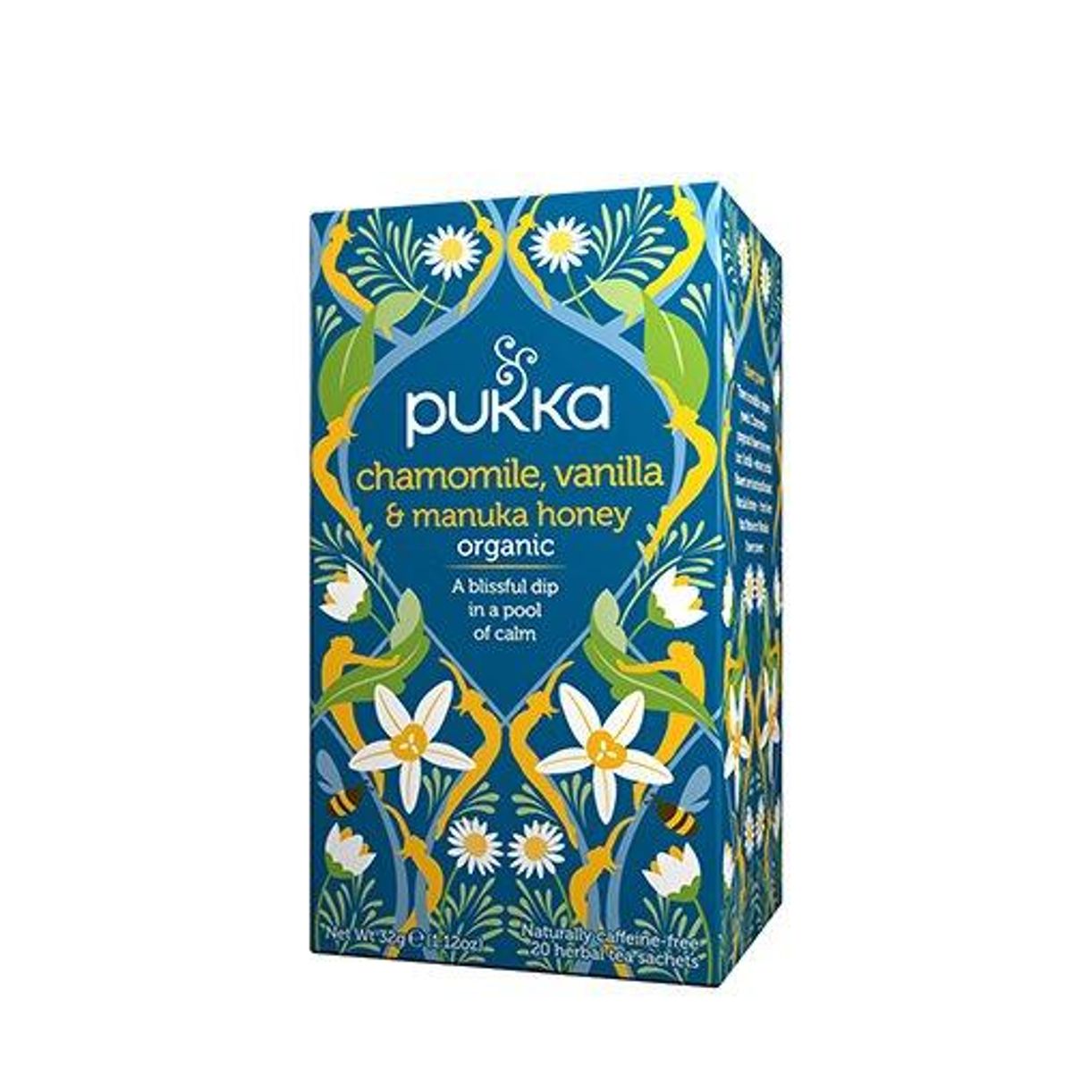 Pukka Chamomile, Vanilla & Manukahoney te, 20br.