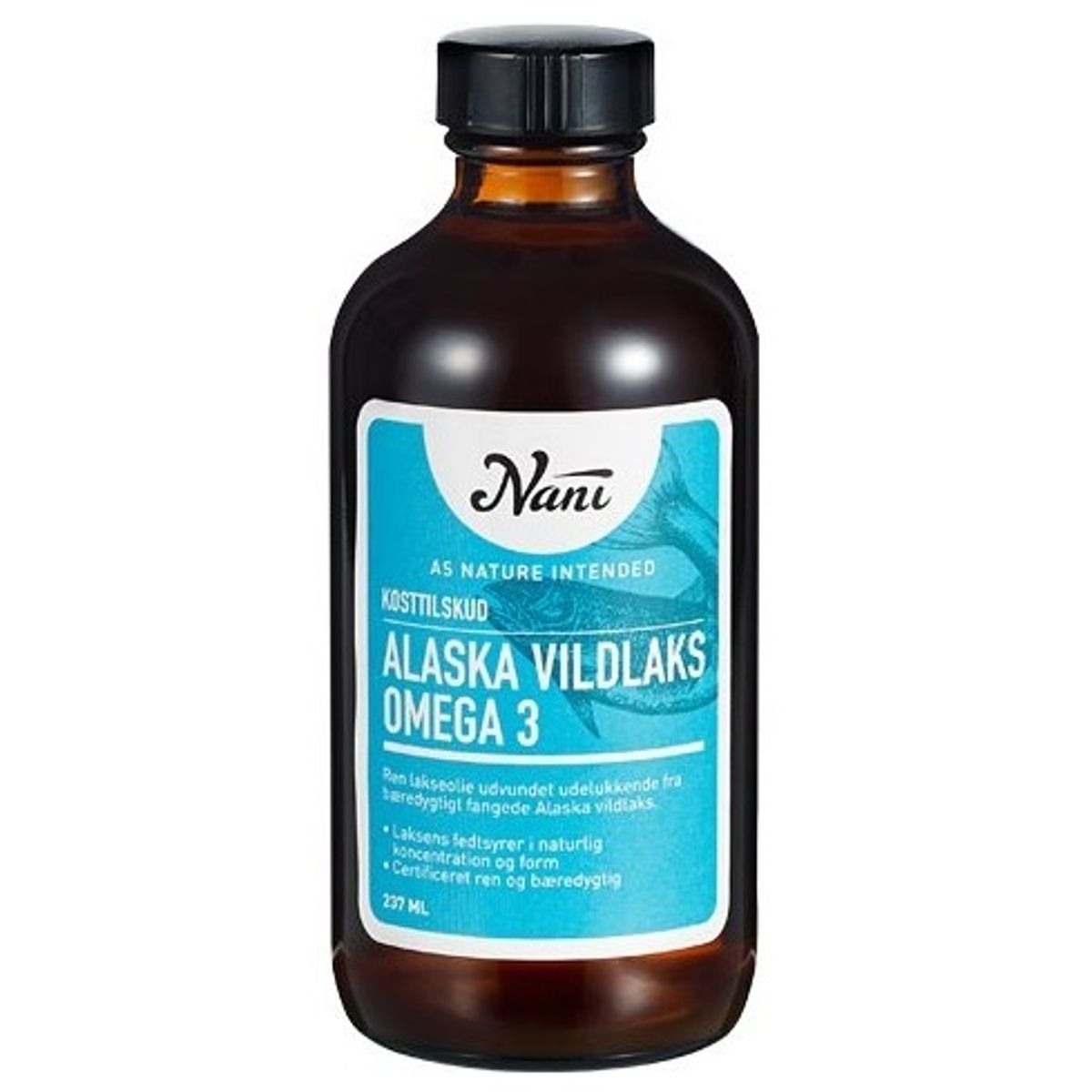 Nani Omega 3 alaska vildlaks 237 ml.