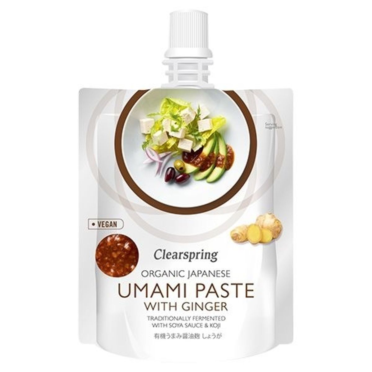 Clearspring Japansk umami paste m ingefær Økologisk 150g