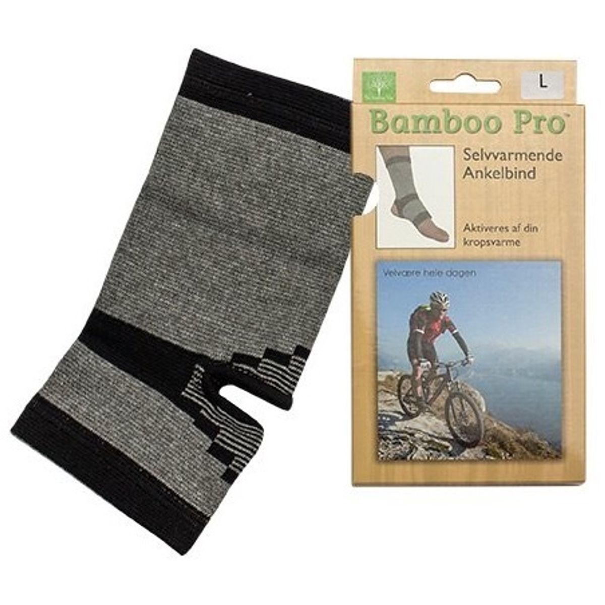 Bamboo Pro Ankelbind, Str. L selvvarmende 1stk.