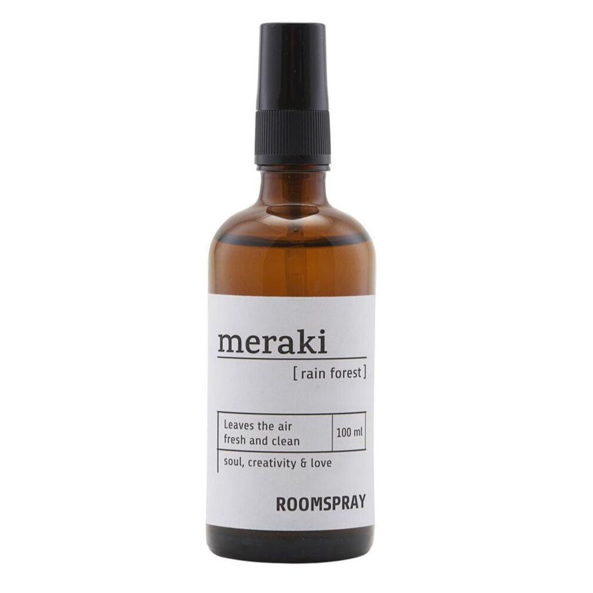 Meraki Roomspray, Rain forest, 100ml.