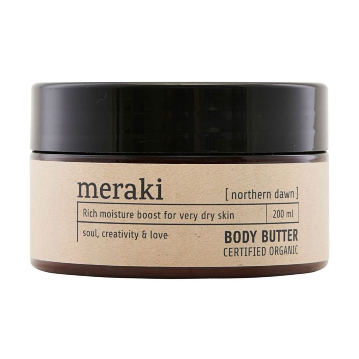 Meraki Body butter, Northern dawn, 200 ml.