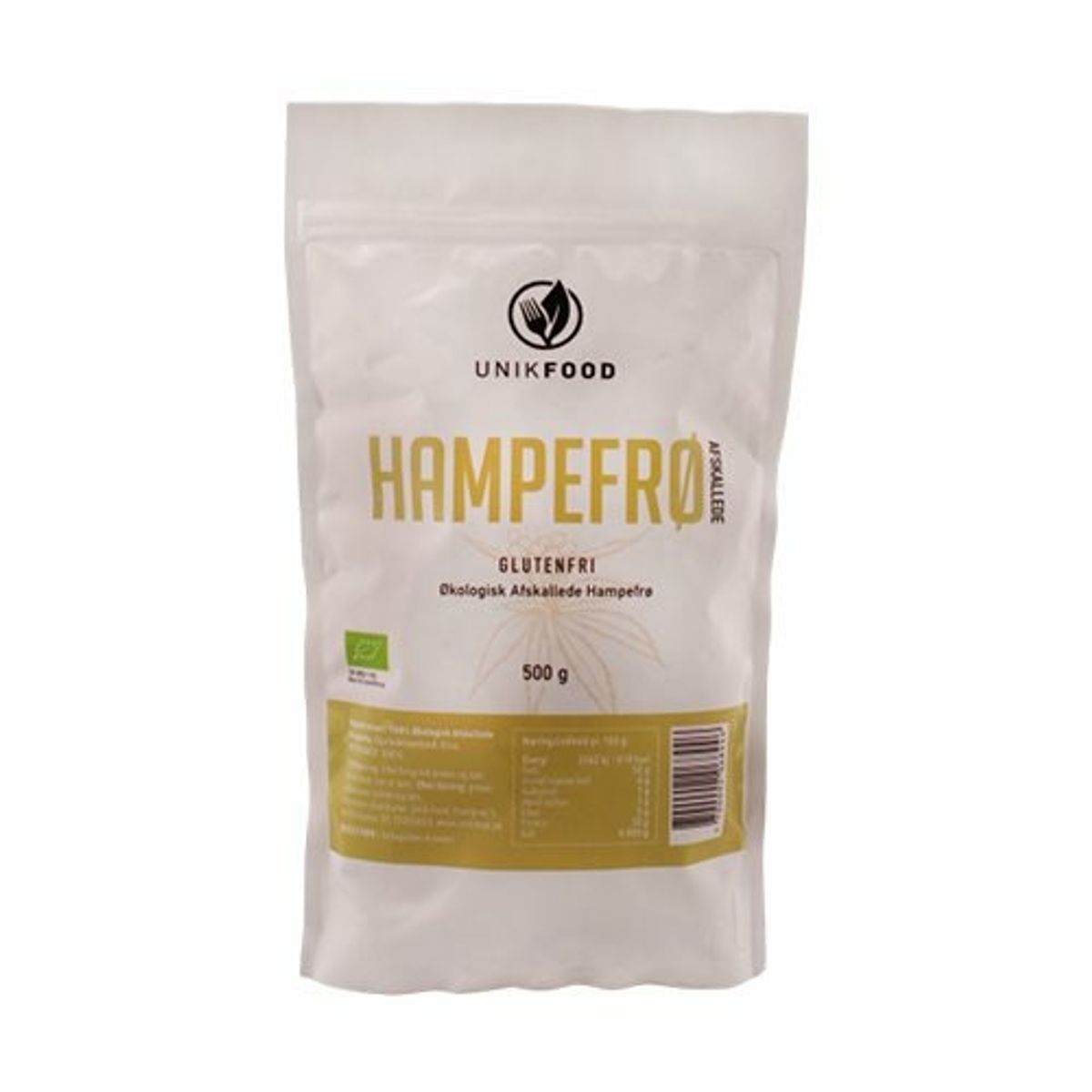 Diet-food Hampefrø afskallede Ø, 500g