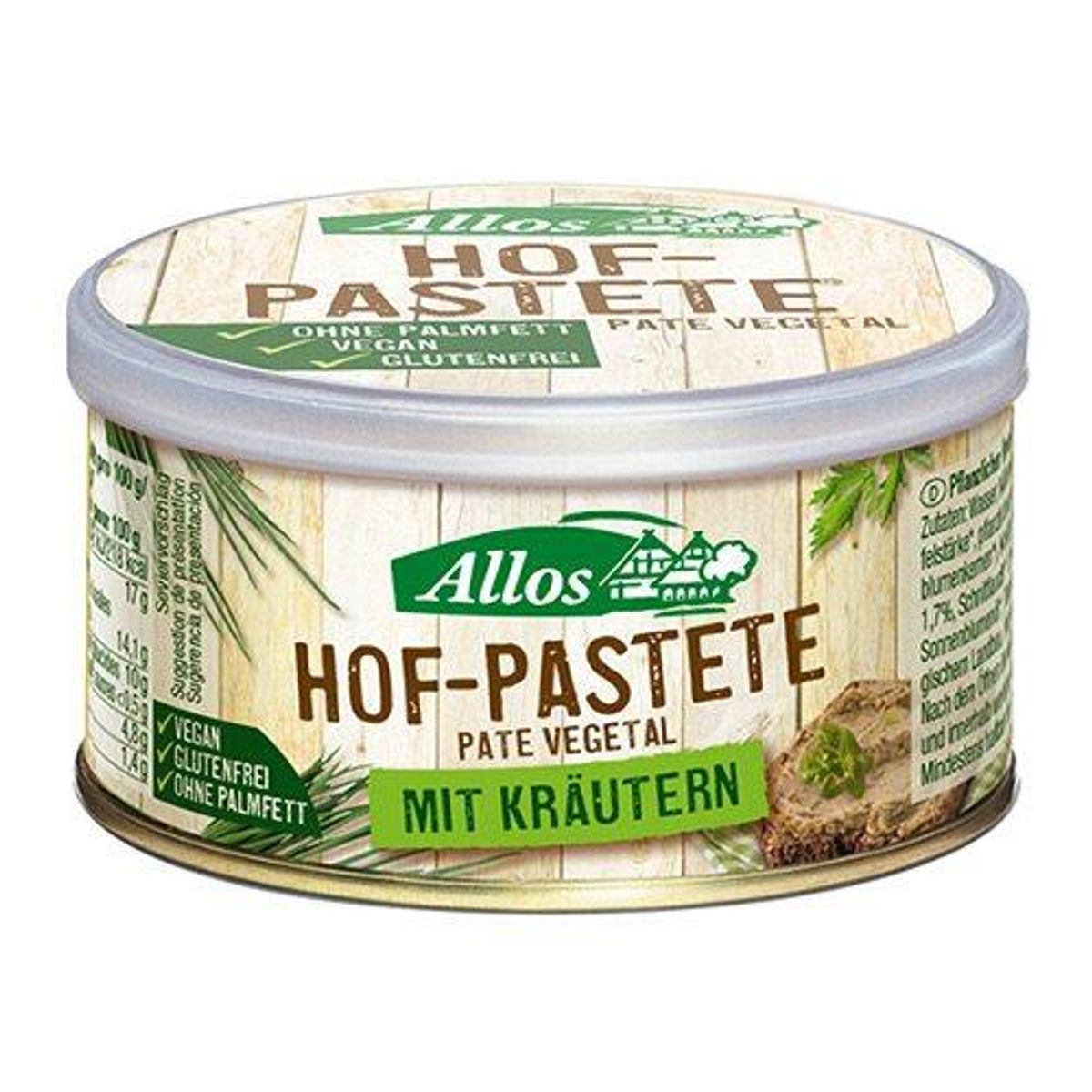 Allos Smørepålæg Urter Ø Allos, 125g