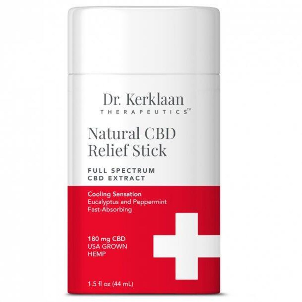 Dr Kerklaan Therapeutics Natural CBD Relief Stick, 44ml.