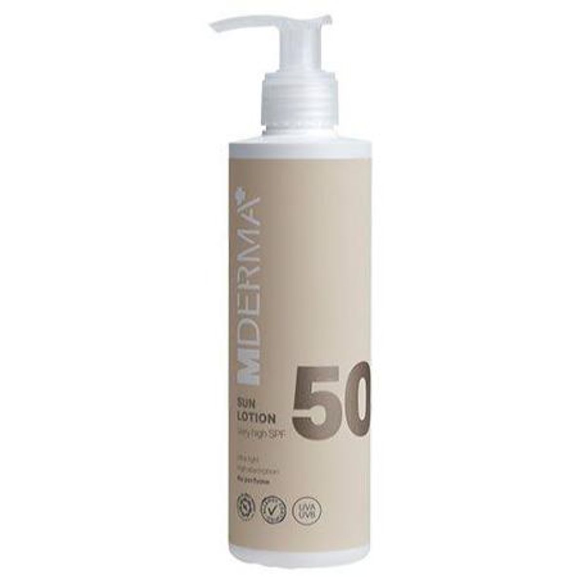 MDerma Sun Lotion SPF50, 200ml.