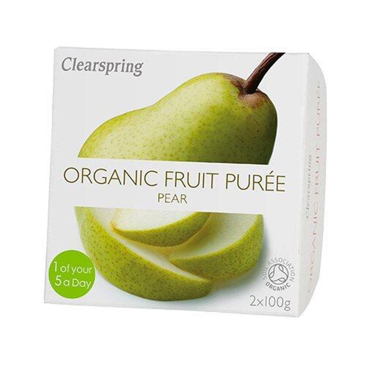 Clearspring Frugtpuré pære Ø, 200g