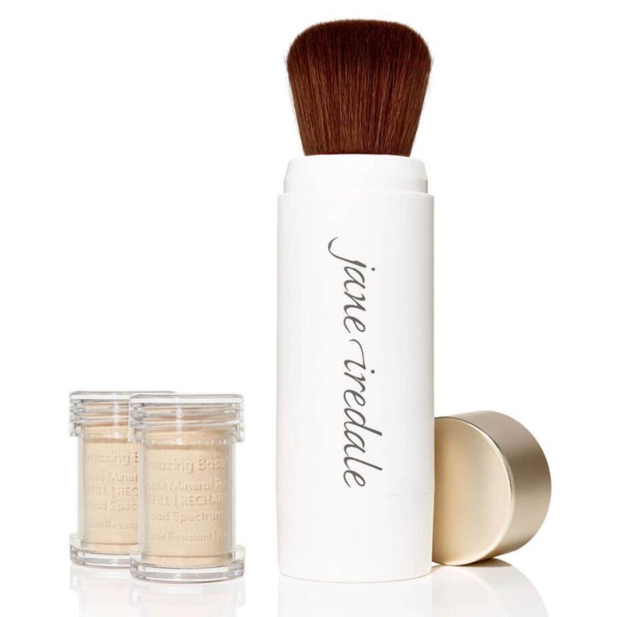 Jane Iredale Amazing Base LIGHT BEIGE Refillable Brush