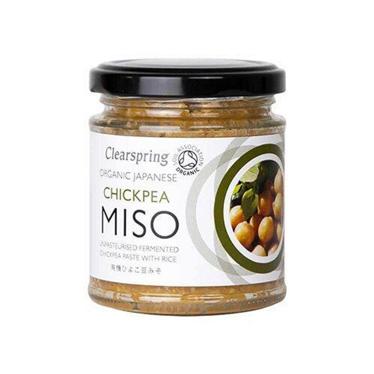 Clearspring Miso Kikærter upasteuriseret Ø, 150g