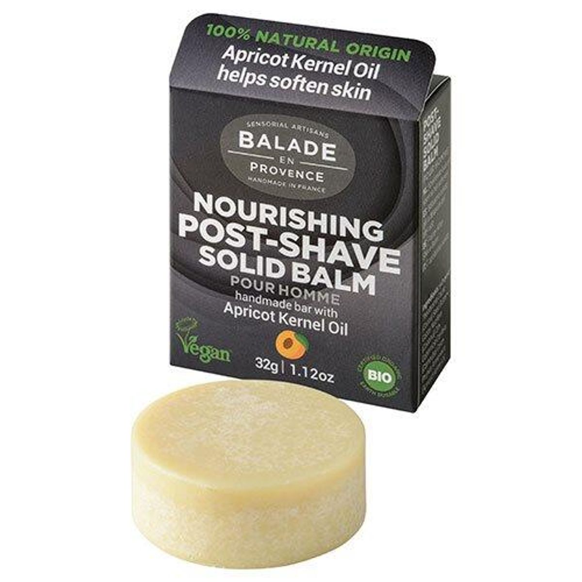 Balade En Provence Nourishing Post Shave Solid Balm for Men, 32g