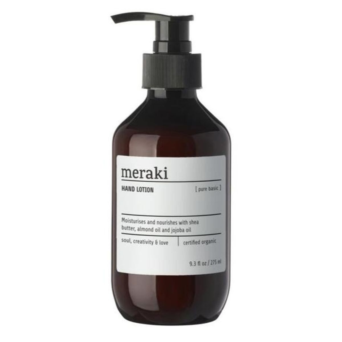 Meraki Hand Lotion, Pure Basic, 275ml.