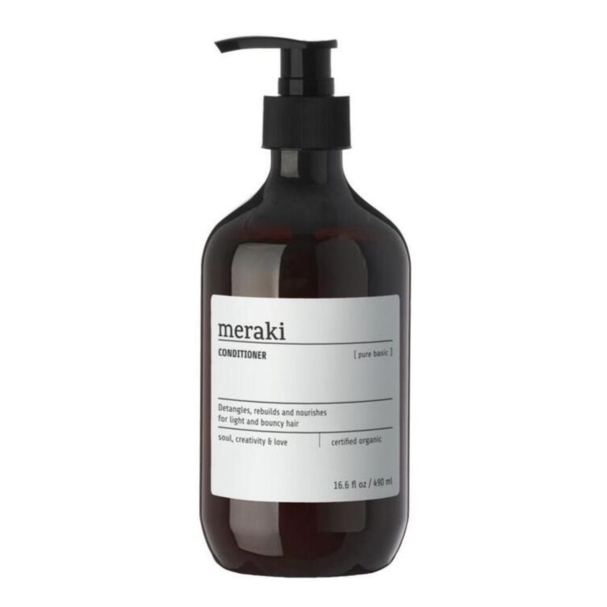 Meraki Conditioner, Pure Basic, 490ml.