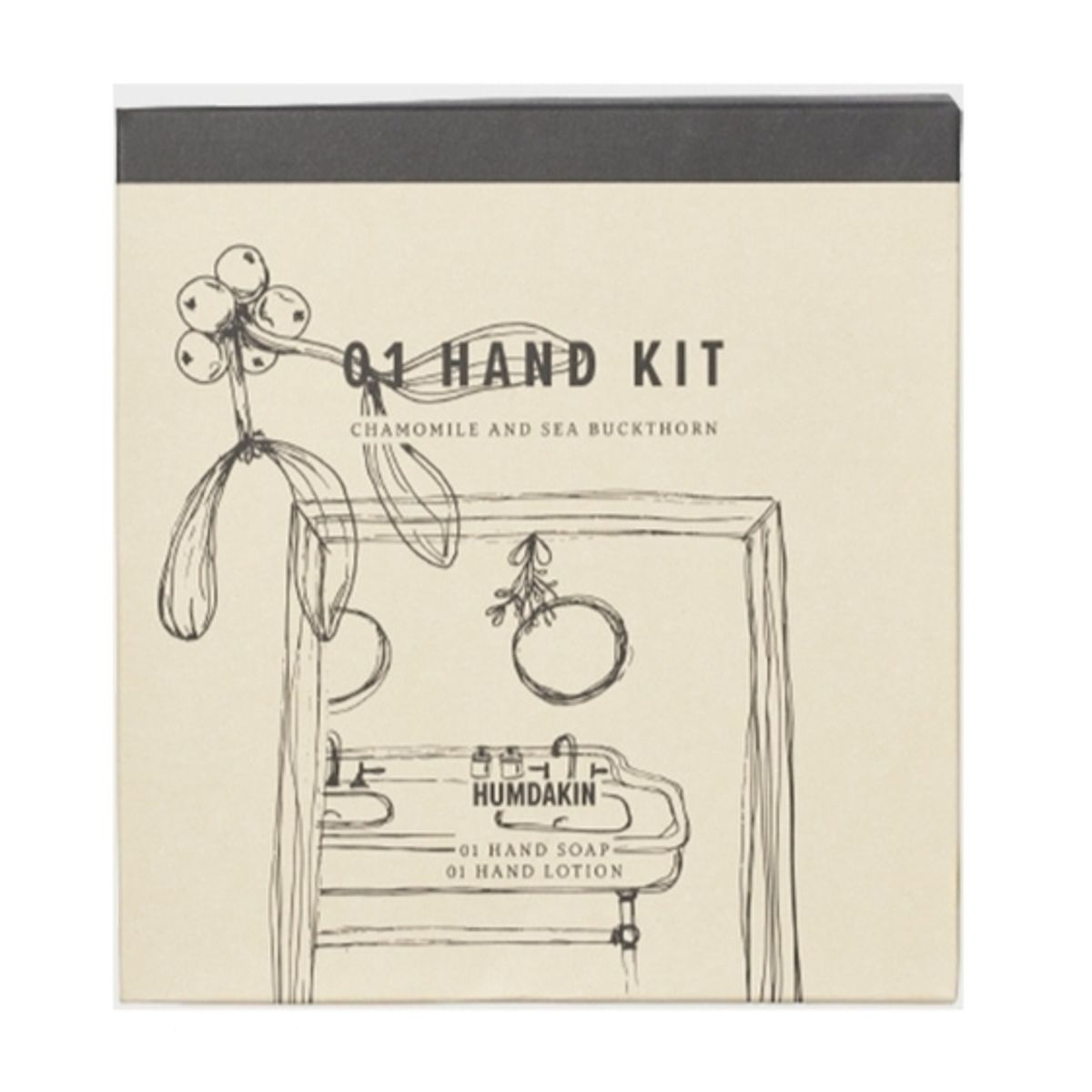 Humdakin Hand Care Kit 01 Kamille og Havtorn, 2x300ml.