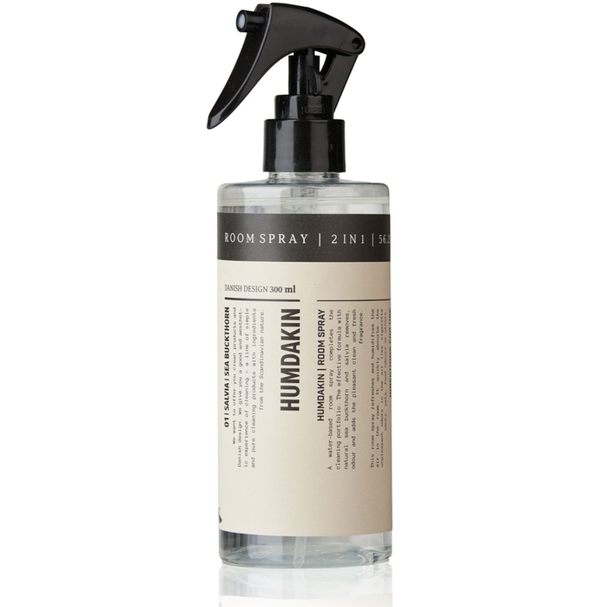 Humdakin Room Spray 2-i-1, Salvie & Havtorn, 300ml.