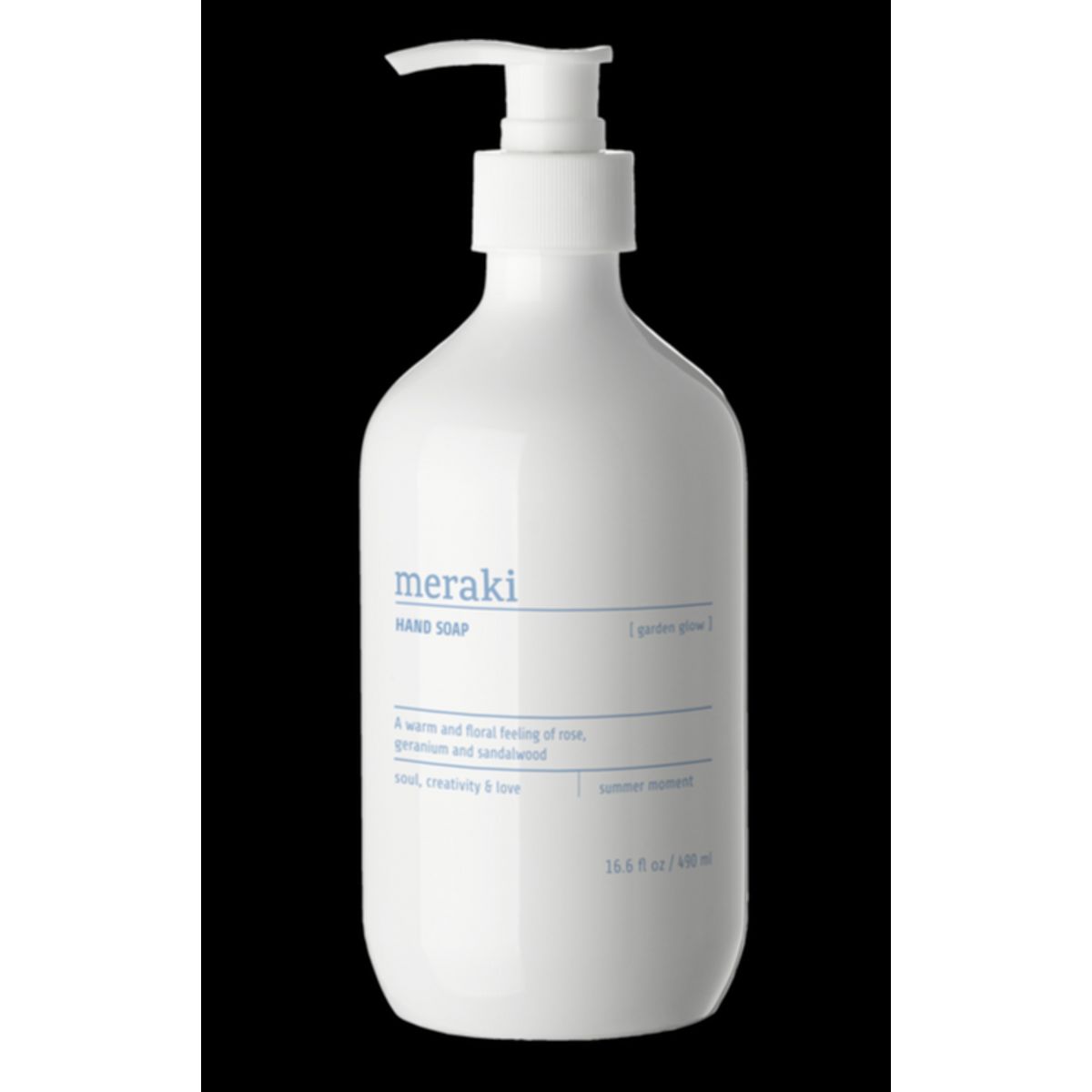 Meraki Håndsæbe Garden Glow, 490ml.