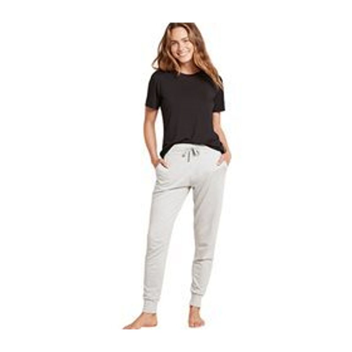 Boody Women´s Weekend Jogger Grey Marl str. S