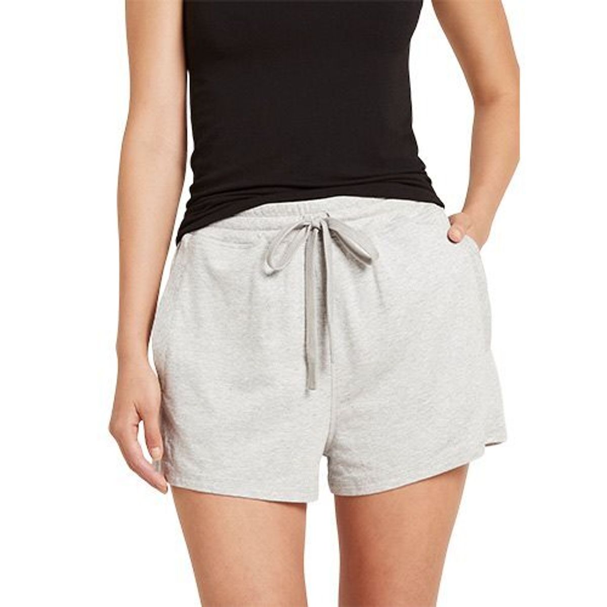 Boody Women´s Weekend Sweat Shorts Grey Marl str. S