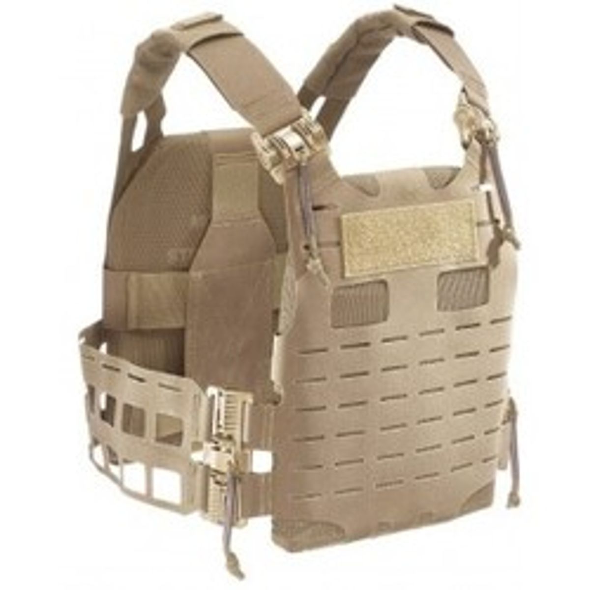 Tasmanian Tiger Tt Plate Carrier Qr Sk Anfibia - Khaki - Str. Stk - Rygsæk