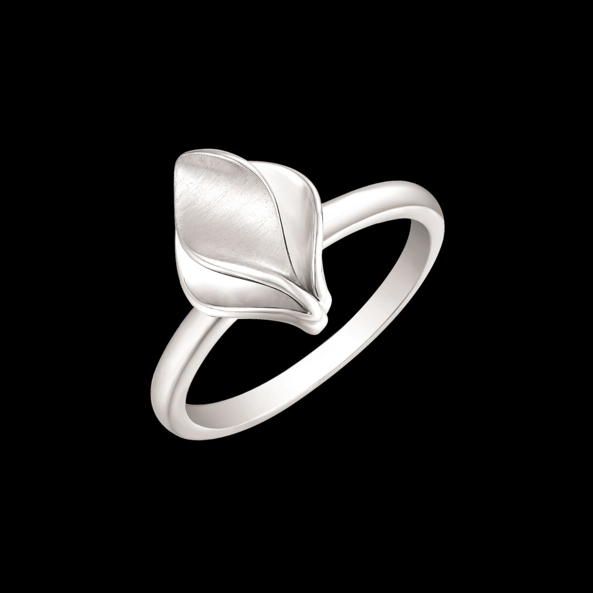 Støvring Design Rhodineret Sølv Ring 12254038