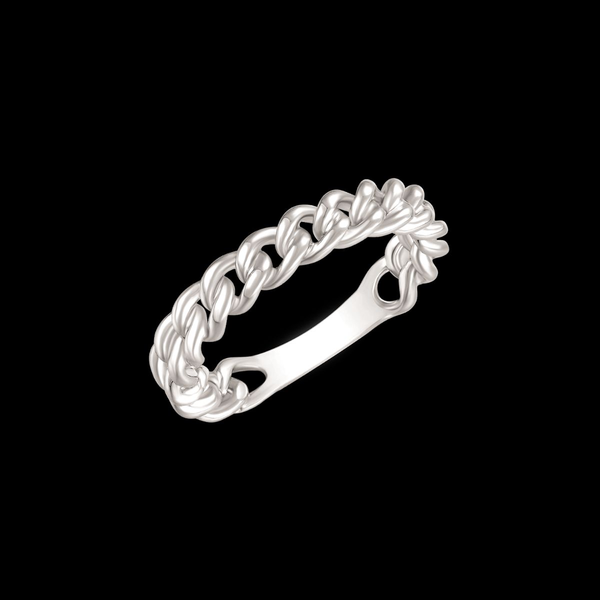 Støvring Design Rhodineret Sølv Ring 12323980