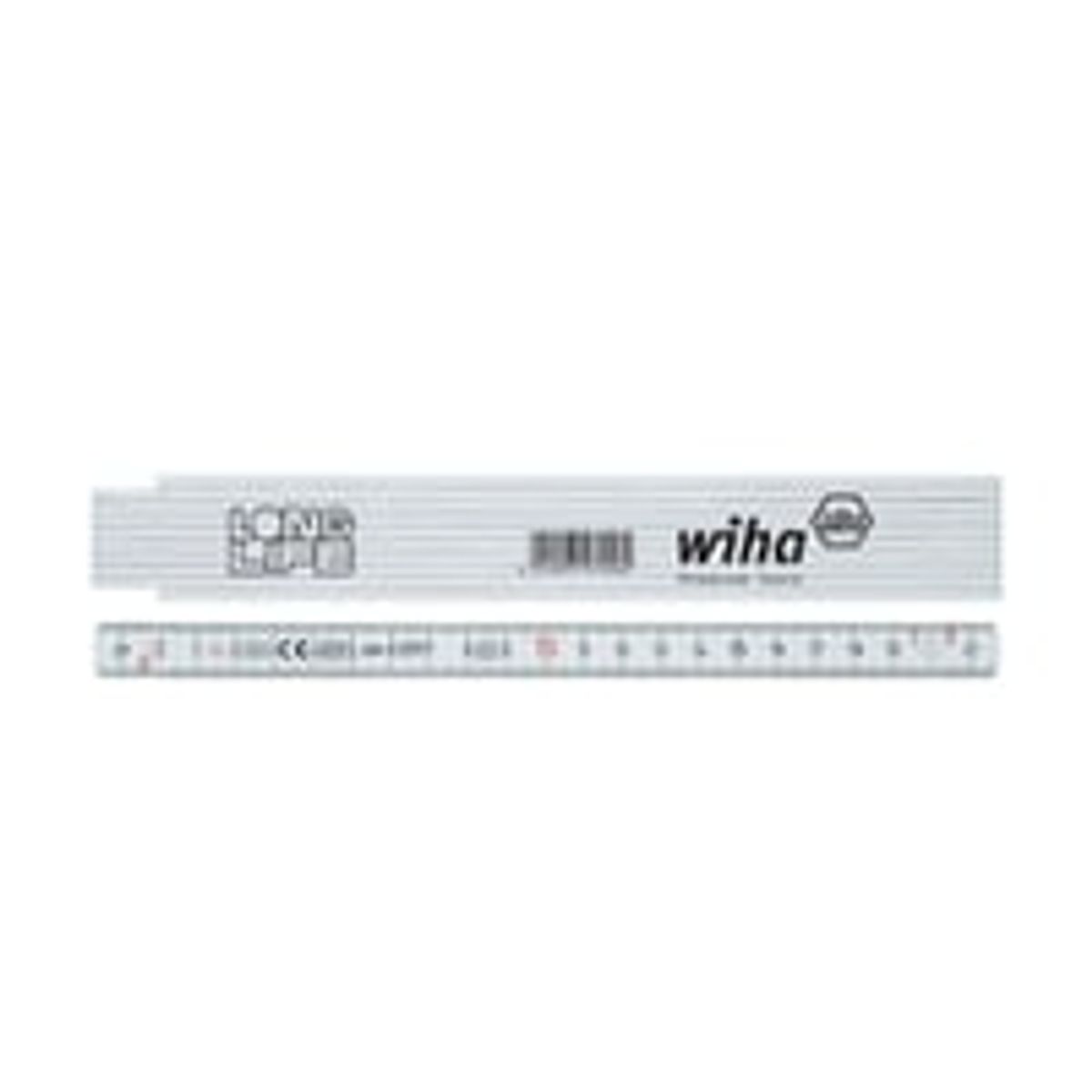 Wiha fiber-forstrket tommestok Longlife 2 m metrisk, 10 led