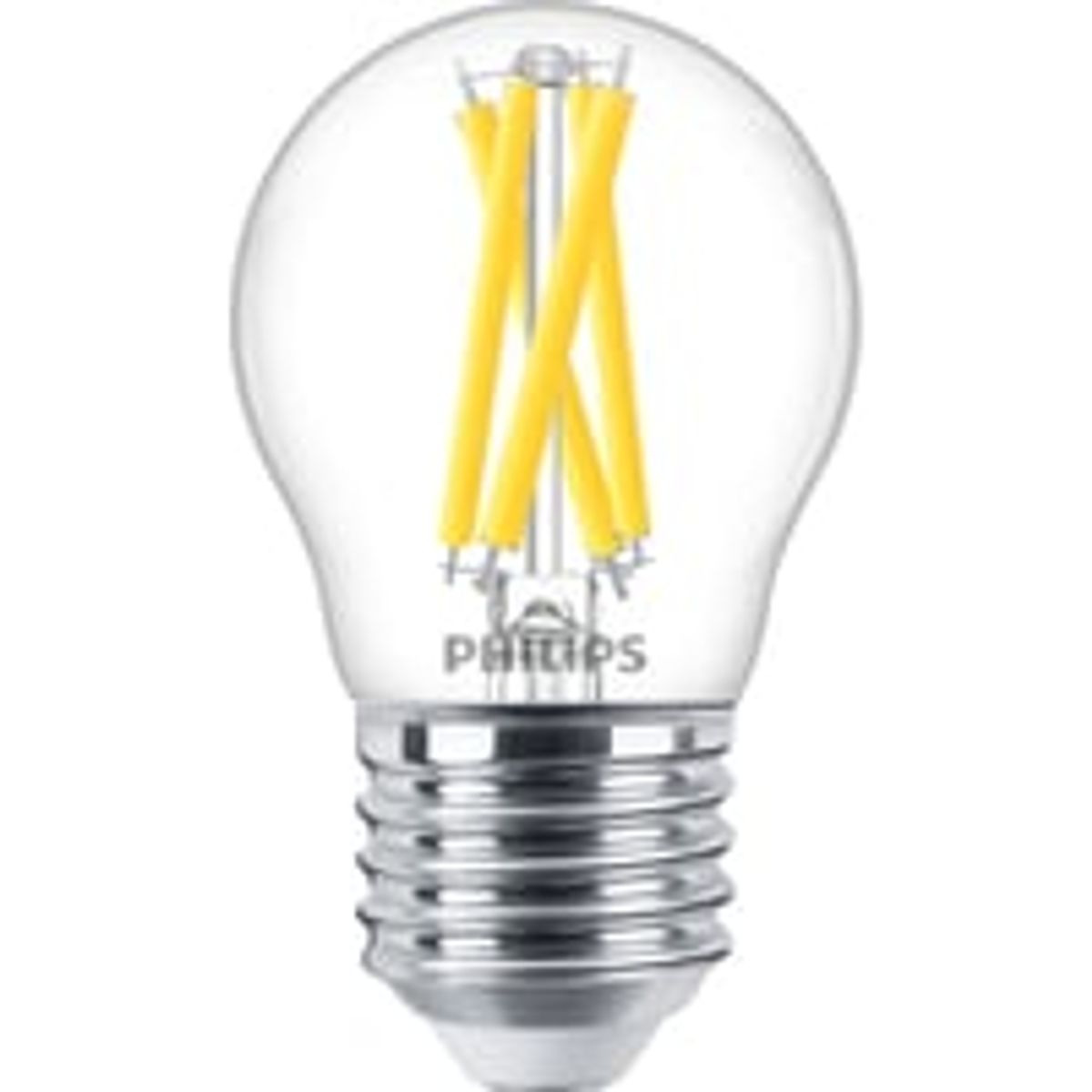 Philips MASTER LED Krone DimTone, 5,9W, 806 lumen, E27 P45, klar