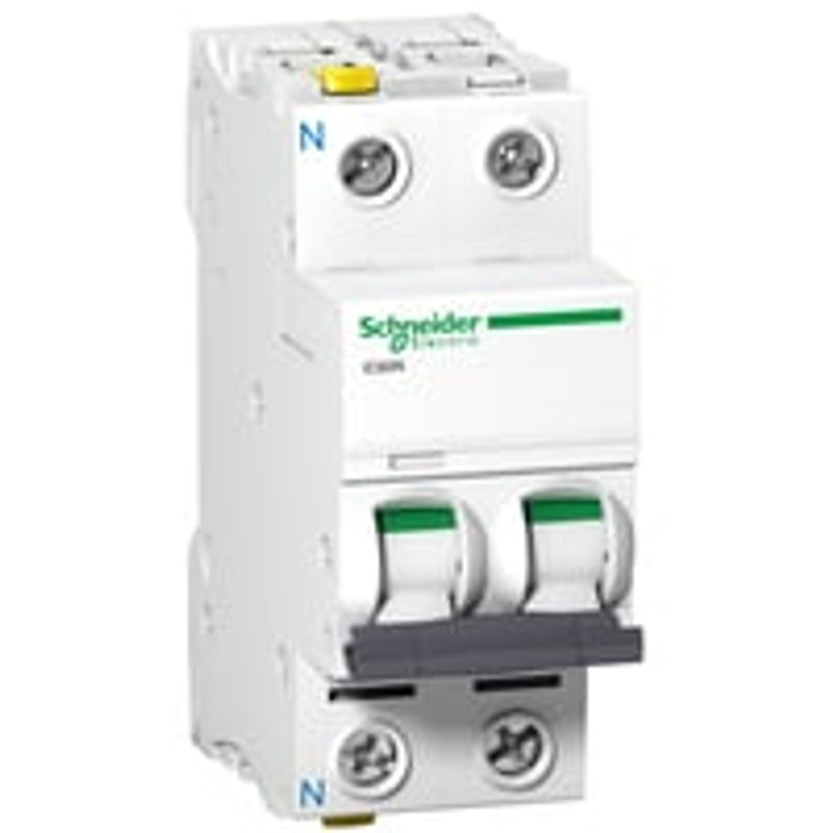 Acti9 Schneider Electric IC60N - Automatsikring, 1P+N, 13A, C-karakteristik, 6kA, 2 modul, 36 mm