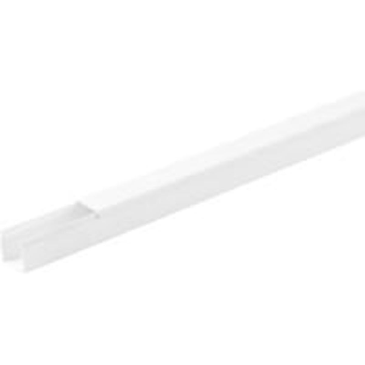 OBO Kabelkanal WDK - Kanalbund med lg, 17,5 x 30 mm (WDK15030), renhvid - 2 meter