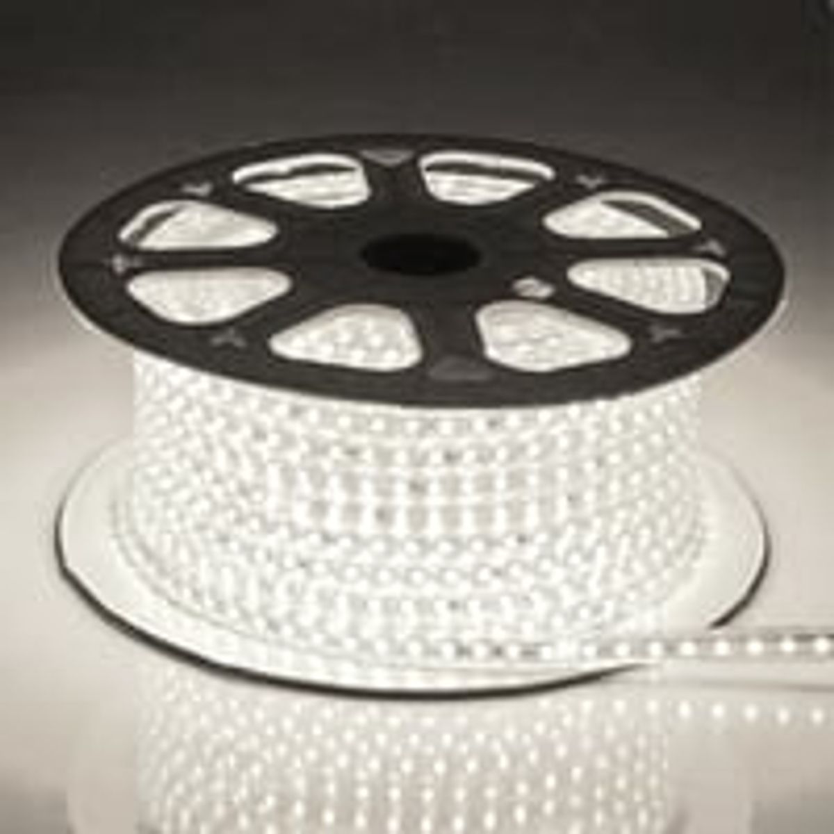 LED Strip, 5 meter, 6000K, vandtt, 230V, IP67 (Type Q)