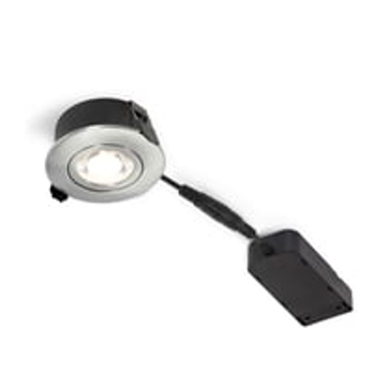 Nordtronic Low Profile Flexible G2 75 - Dim To Warm - 320lm - inkl. driver - Brstet alu / Indendrs