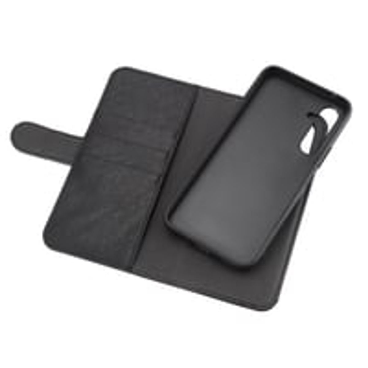 Samsung Galaxy A54 5G PU wallet, aftagelig, sort