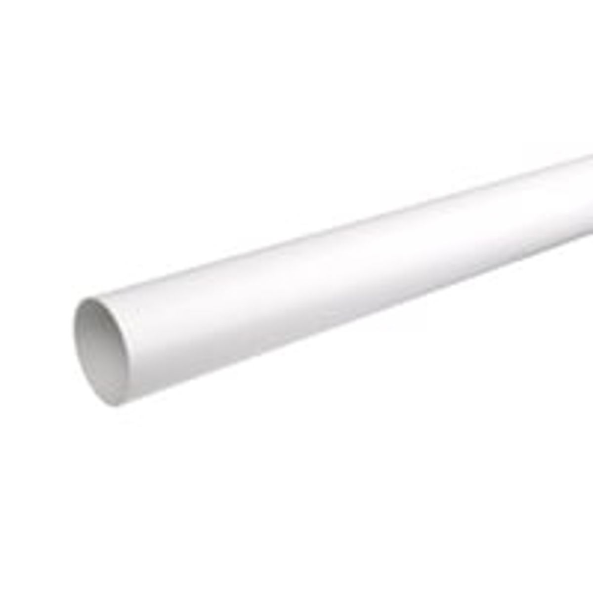 Plastmo nedlbsrr, 90 mm, 6 meter, hvid