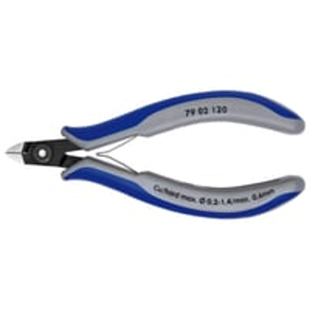 Knipex skvbider prcisions elektronik m/mini hoved,skr og lille facet 120 mm