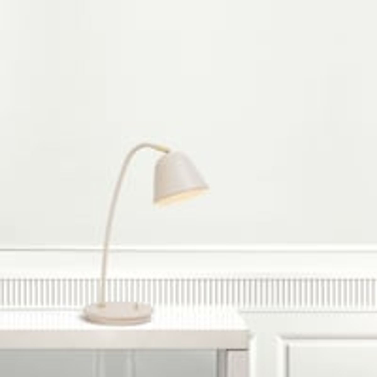 Fleur, Bordlampe, Beige, 15W, E14, Metal