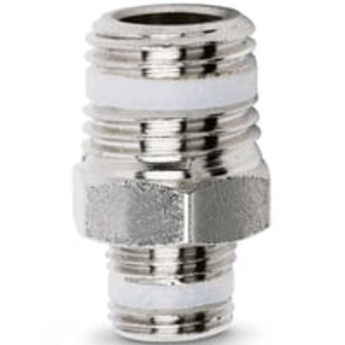 BSPT adaptor-male, male, nipple, 1/8-1/4 thread, PTFE seal S2510, 1/8-1/4 PIPE FITTING SPRINT