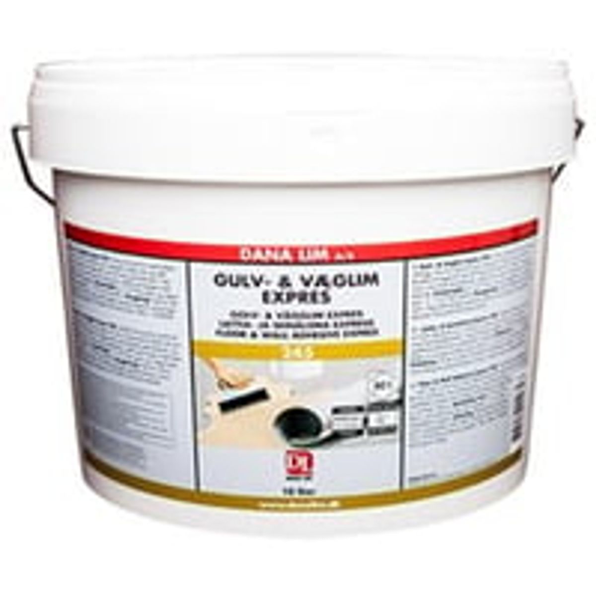 Gulv- og vglim 245 Expres, 10l - Dana Lim