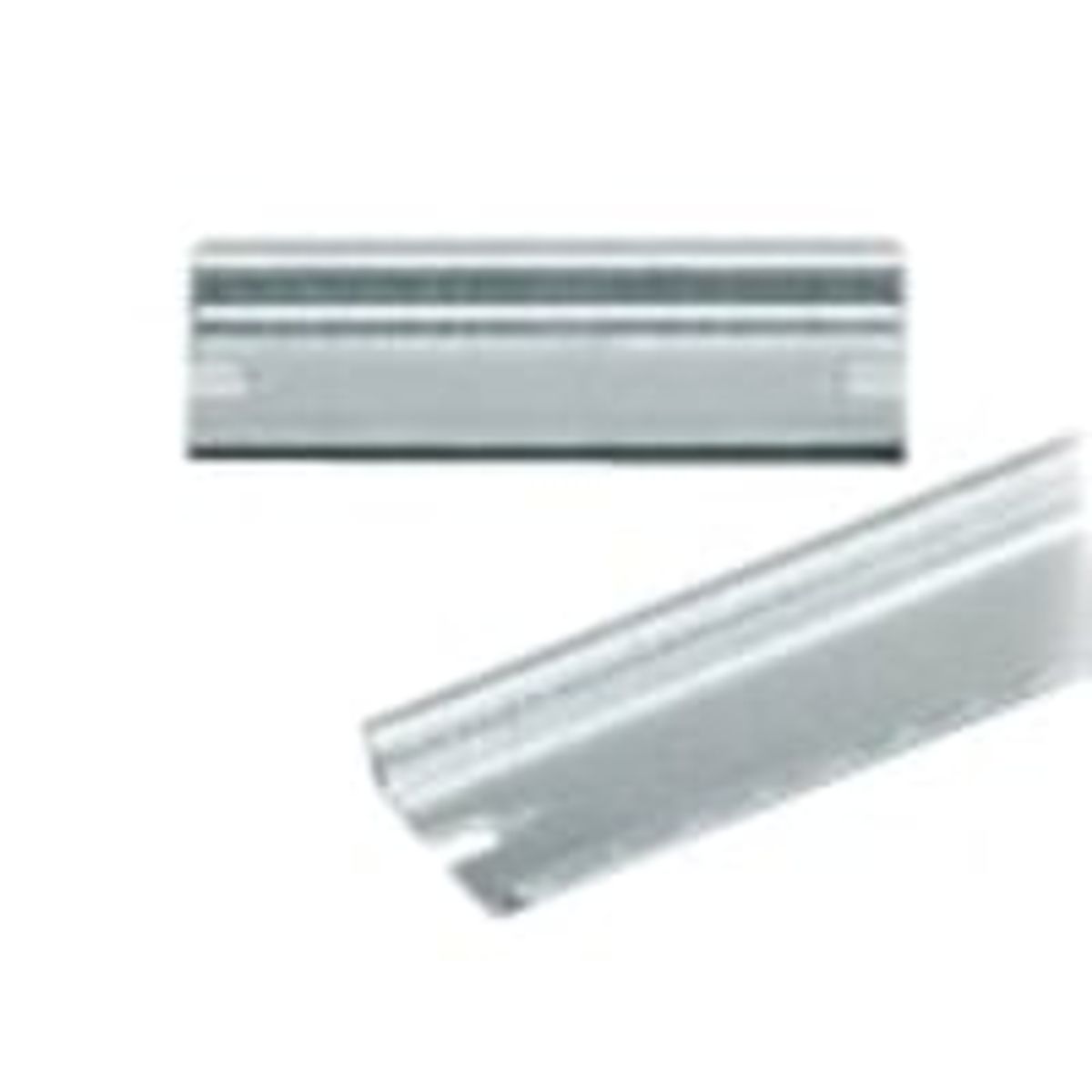 Din-35 skinne, 35 x 160 x 7,5 mm, forzinket stl