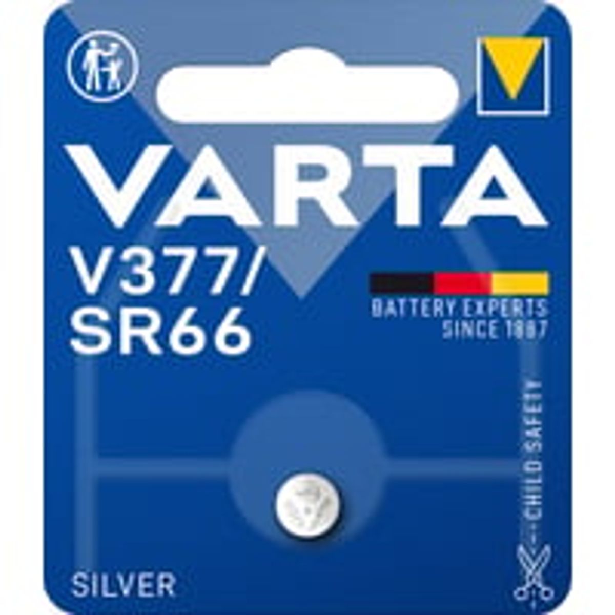 Varta V377, SR66 - Knapcellebatteri, 1.55V - Slvoxid