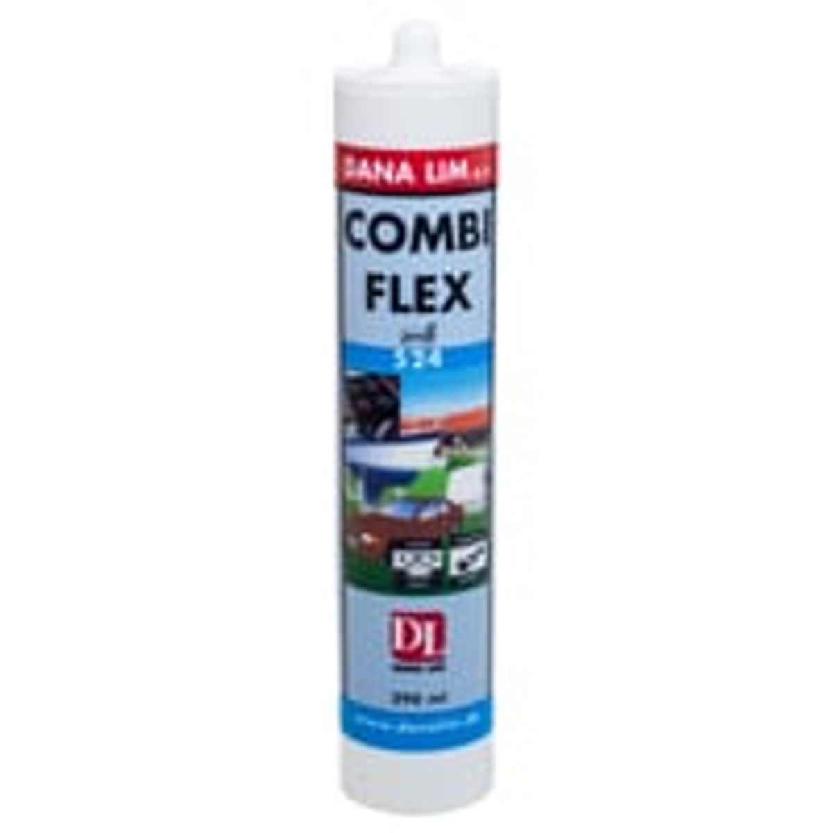 Dana Lim Combi Flex 524 - Fugemasse til limning og samling, 290 ml patron, gr