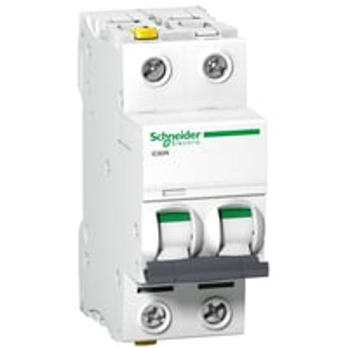 Acti9 Schneider Electric IC60N - Automatsikring, 2P, 10A, C-karakteristik, 6kA, 2 modul