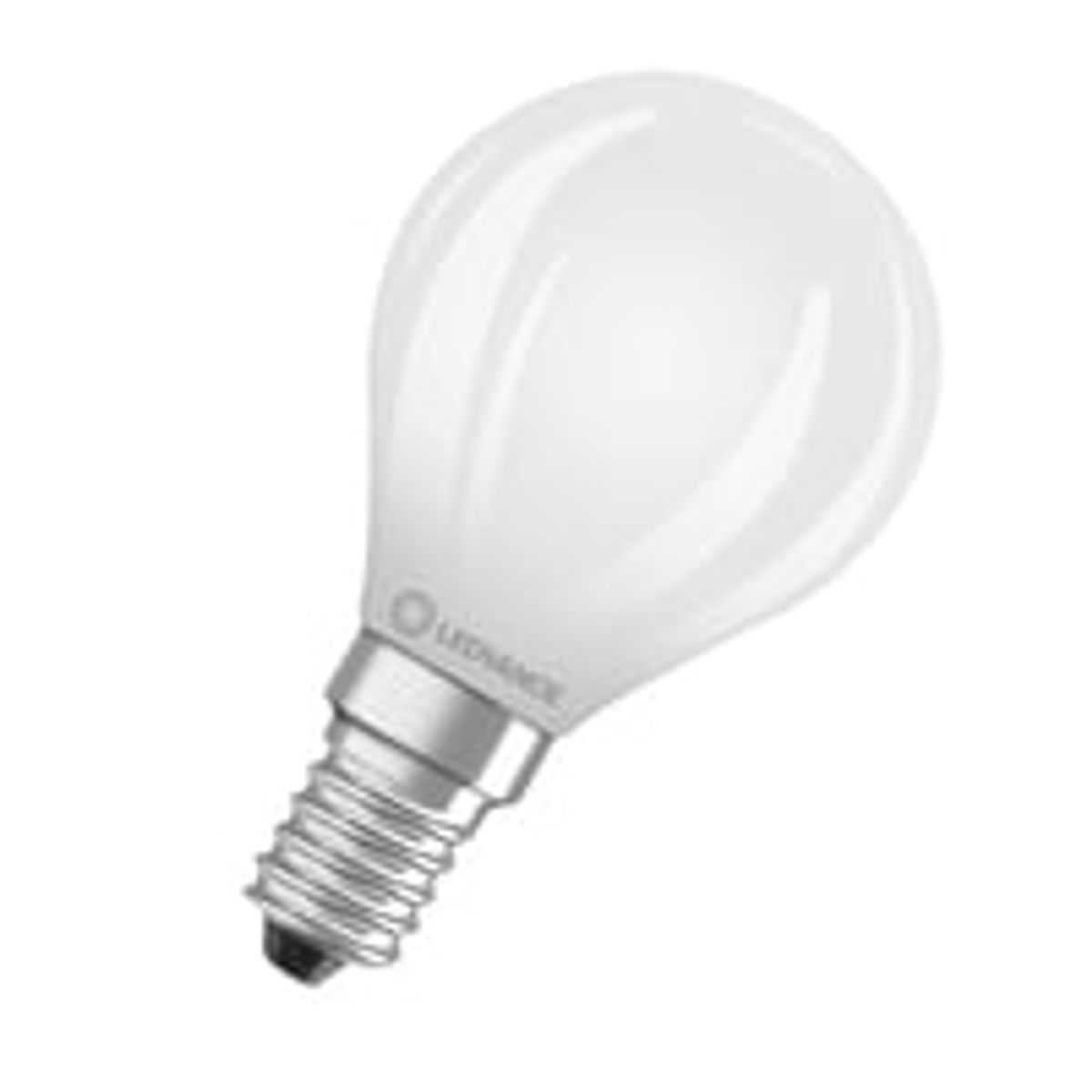 Ledvance LED krone, mat, 806lm, 5,5W/827 E14