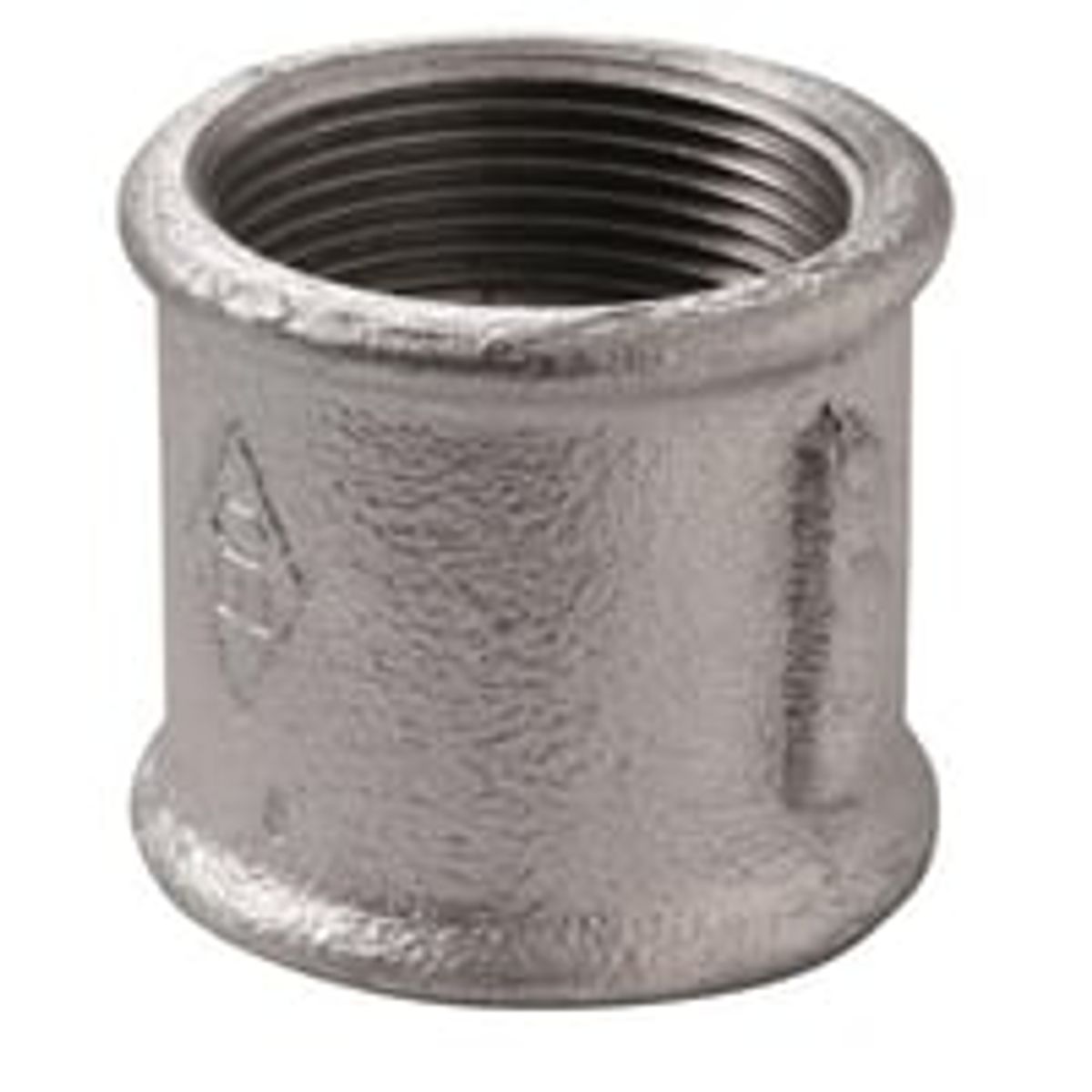 Muffe, galvaniseret, 1/2"