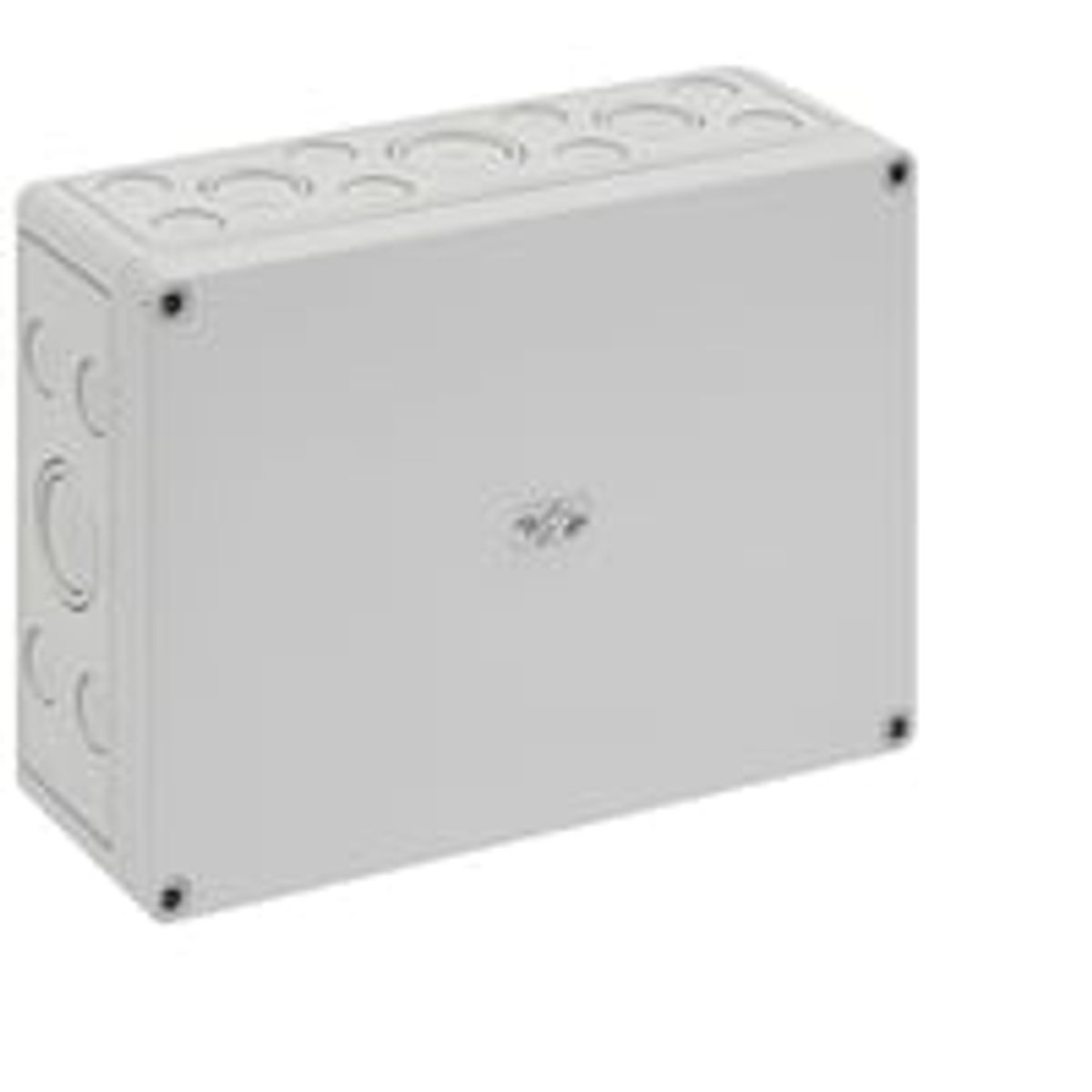 Kasse TK PS 2518-9-M, 254 x 180 x 90 mm, gr, Polystyren, IP66