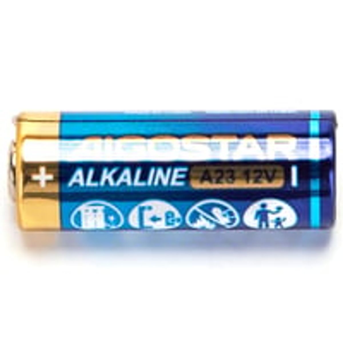 Alkalisk batteri 23A 12V med 3 rs producentgaranti - 1 stk.