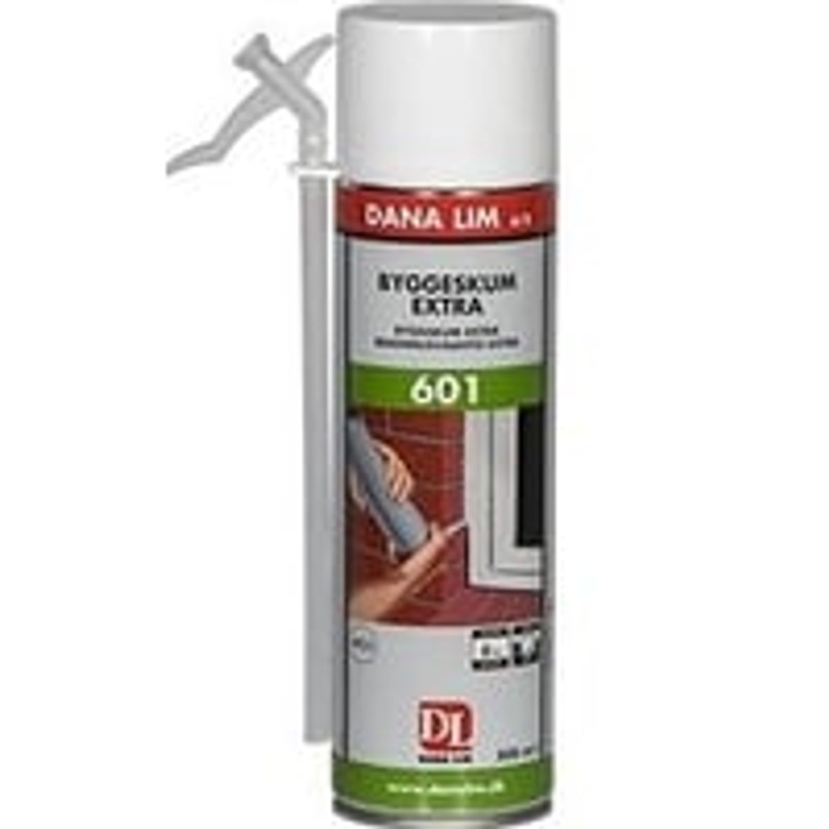 Byggeskum med dyse Extra 601, 500 ml - Dana Lim